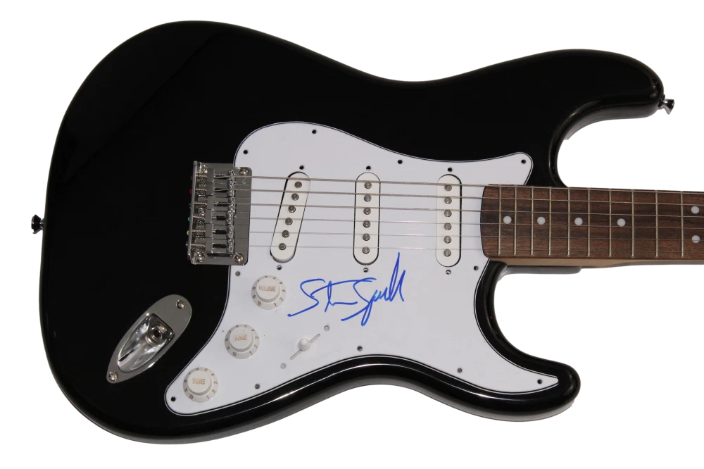 STEVEN SPIELBERG SIGNED AUTOGRAPH FENDER ELECTRIC GUITAR  JURASSIC PARK JSA COA