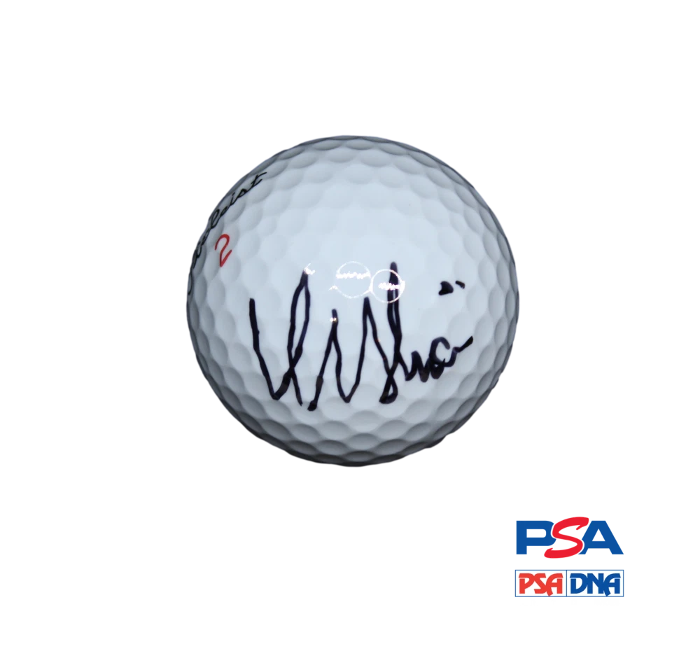 EDOARDO MOLINARI SIGNED AUTOGRAPH GOLF BALL - 2005 US AMATEUR CHAMPION PSA COA