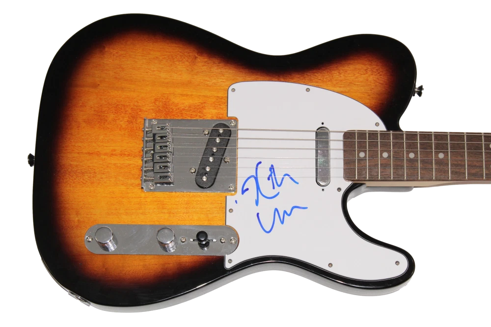 KEITH URBAN SIGNED AUTOGRAPH FENDER TELECASTER GUITAR - COUNTRY MUSIC STAR JSA