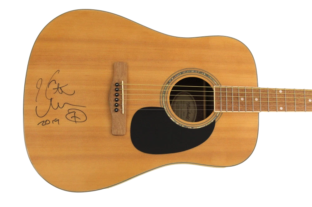 KEITH URBAN SIGNED AUTOGRAPH ACOUSTIC GUITAR - COUNTRY MUSIC STUD W/ JSA COA