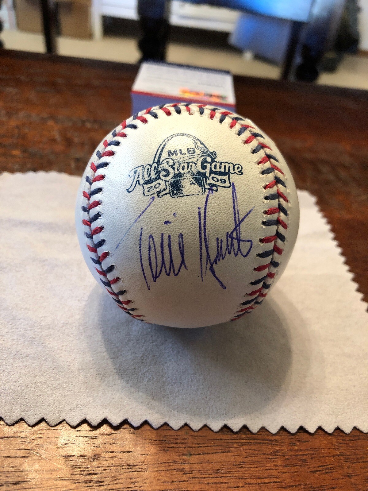 Torii Hunter Shane Victorino Signed 2009 All Star Baseball PSA DNA Coa