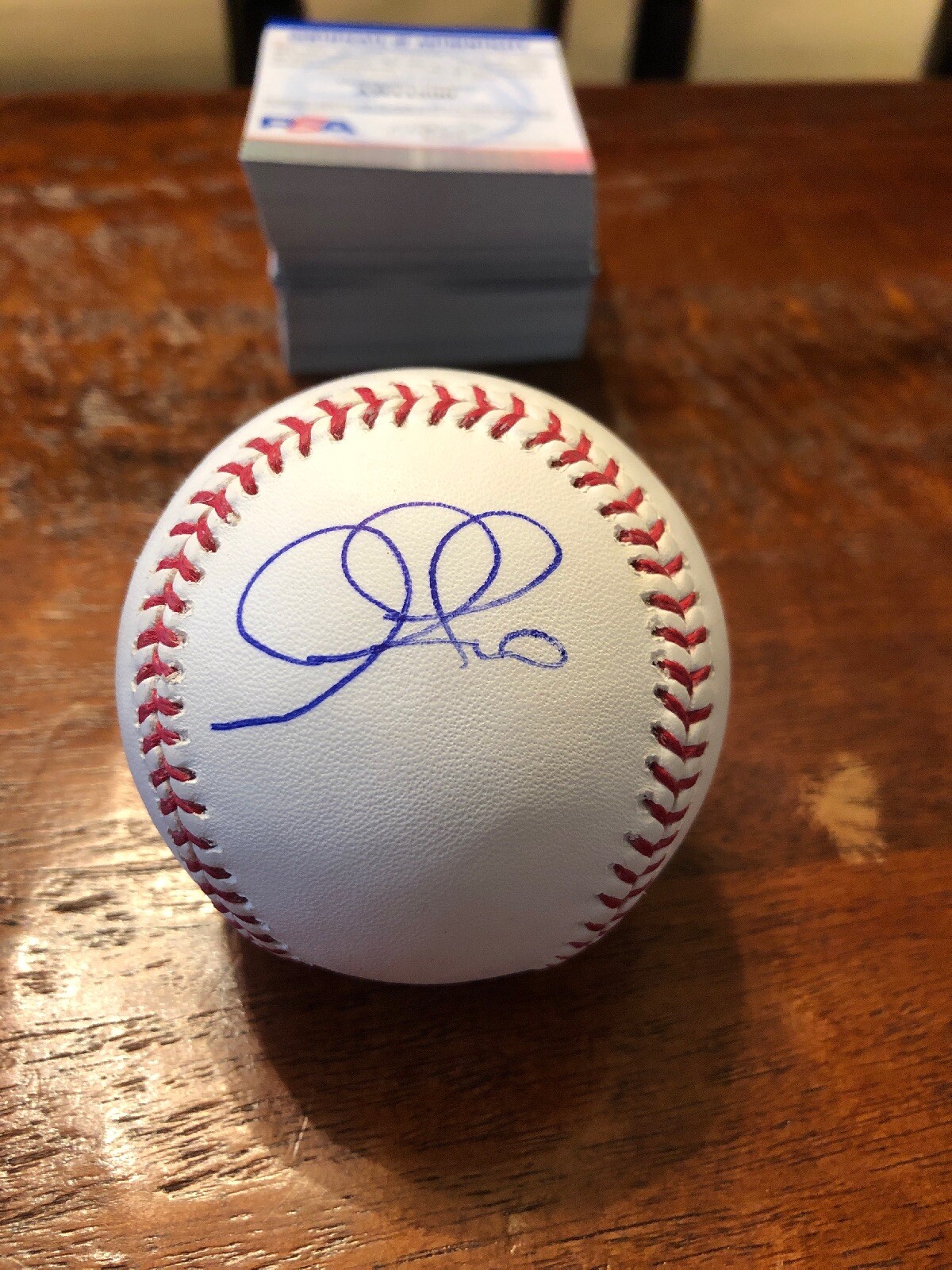 Adam Jones Signed Official Major League Baseball Psa Dna Coa Orioles