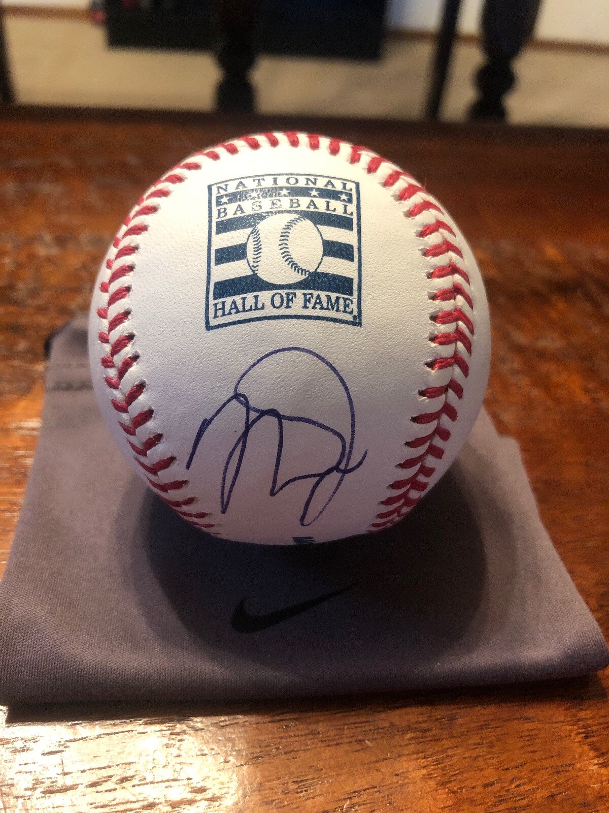 Mike Trout Signed Hall Of Fame Baseball PSA DNA Coa Angels Autographed RARE