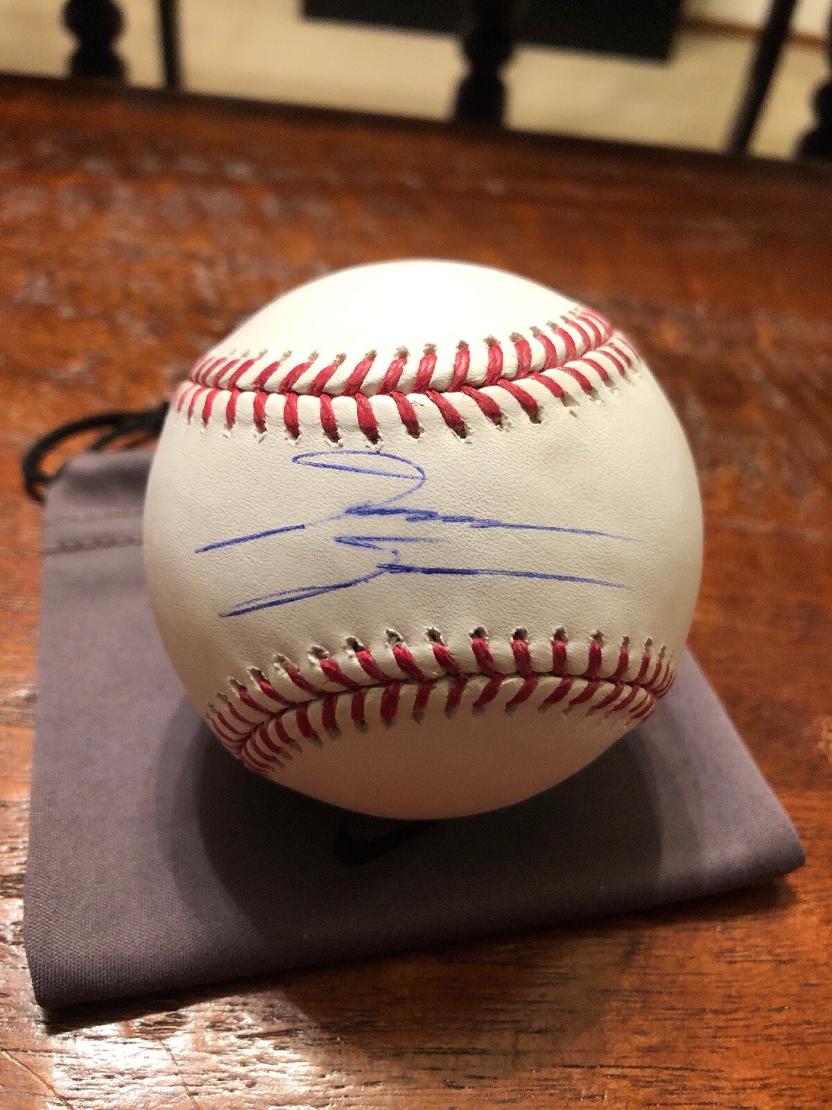David Dahl Signed Official Major League Baseball PSA DNA Coa Colorado Rockies