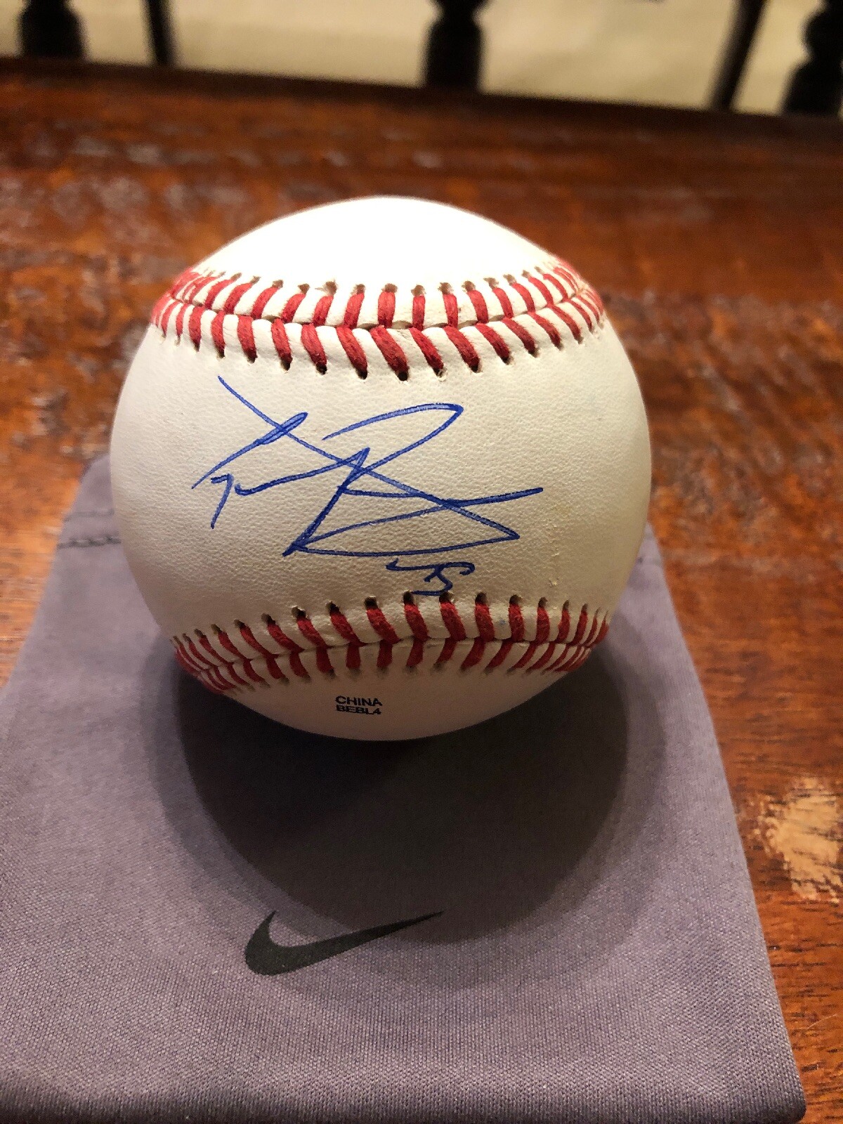 Gregory Polanco Signed Baseball Psa Dna Coa Pittsburgh Pirates Autographed