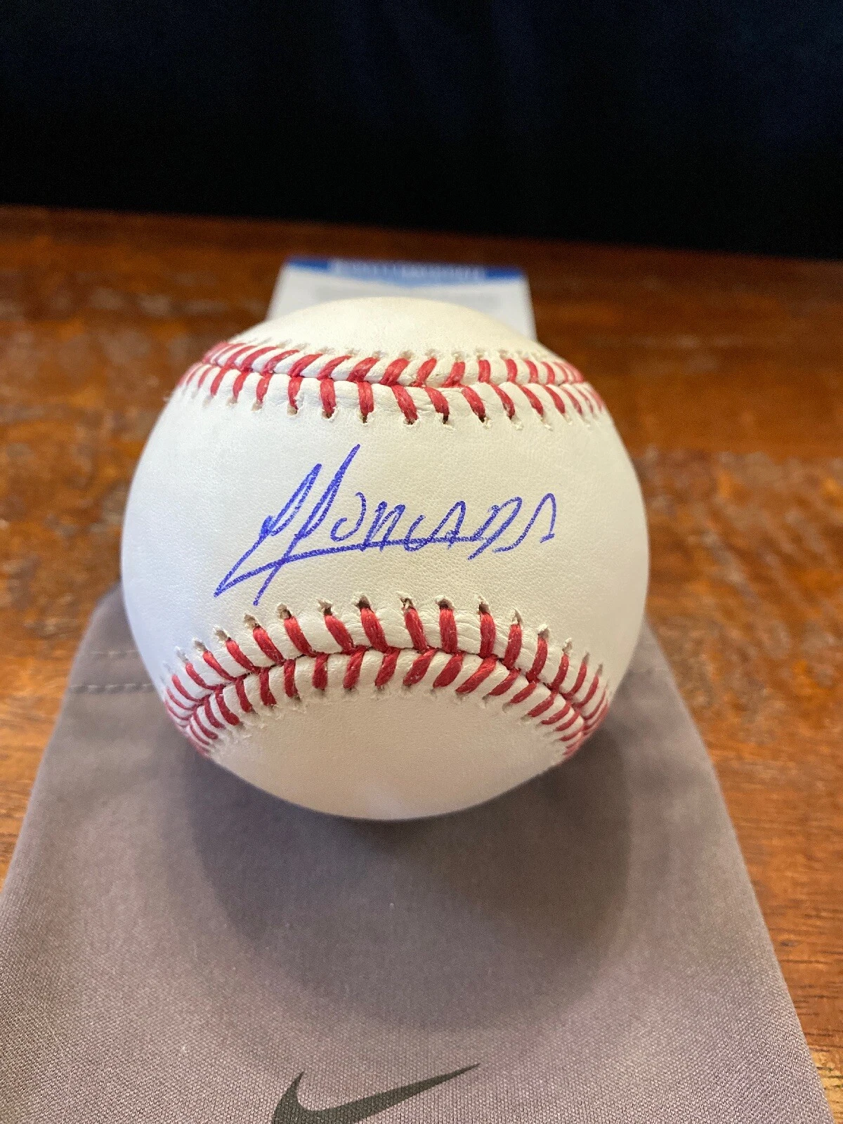 Yoan Moncada Signed Official Major League Baseball Beckett BAS Coa White Sox