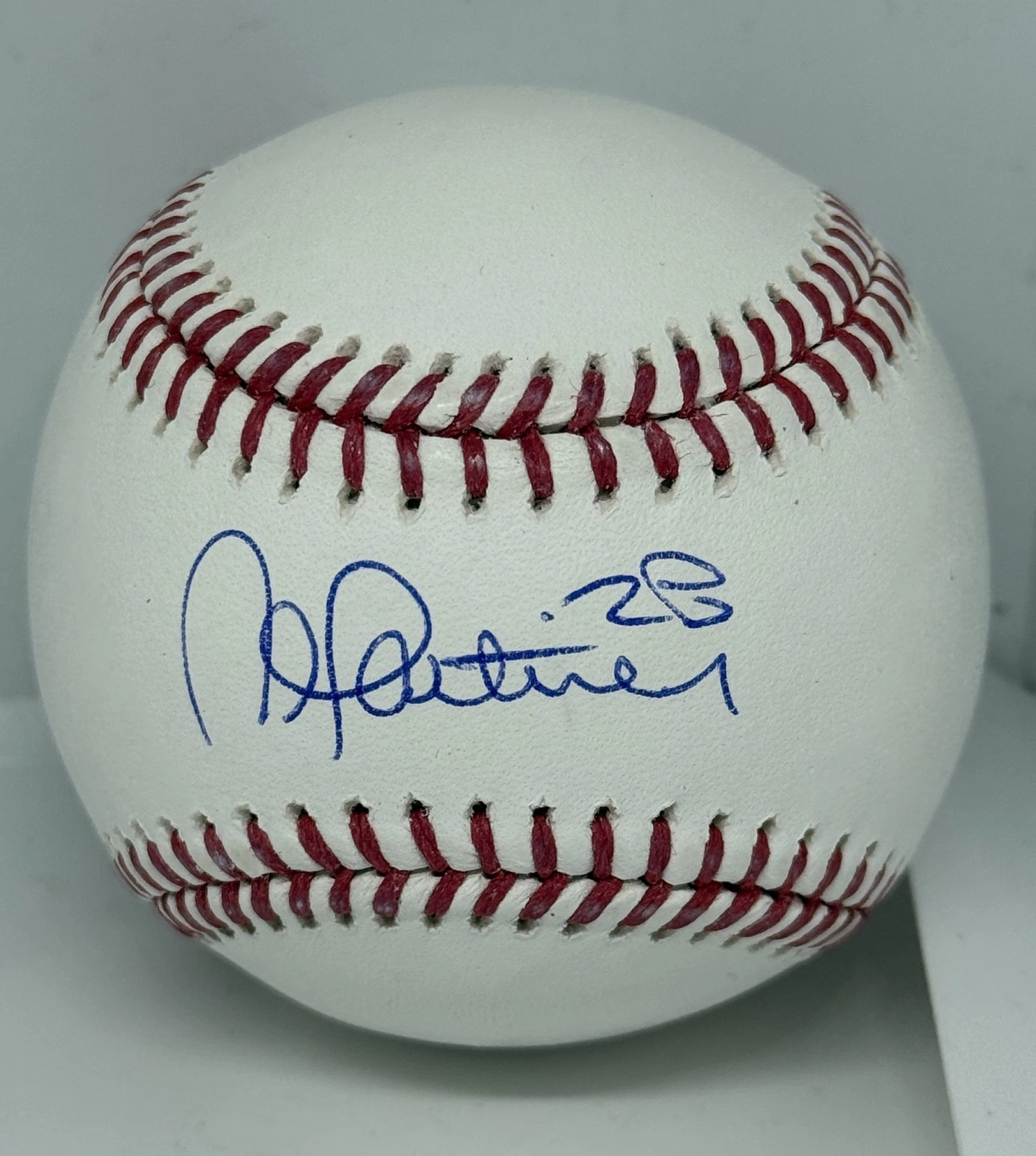 Nick Martinez Tampa Bay Rays signed Official MLB Baseball Ball Beckett Witnessed