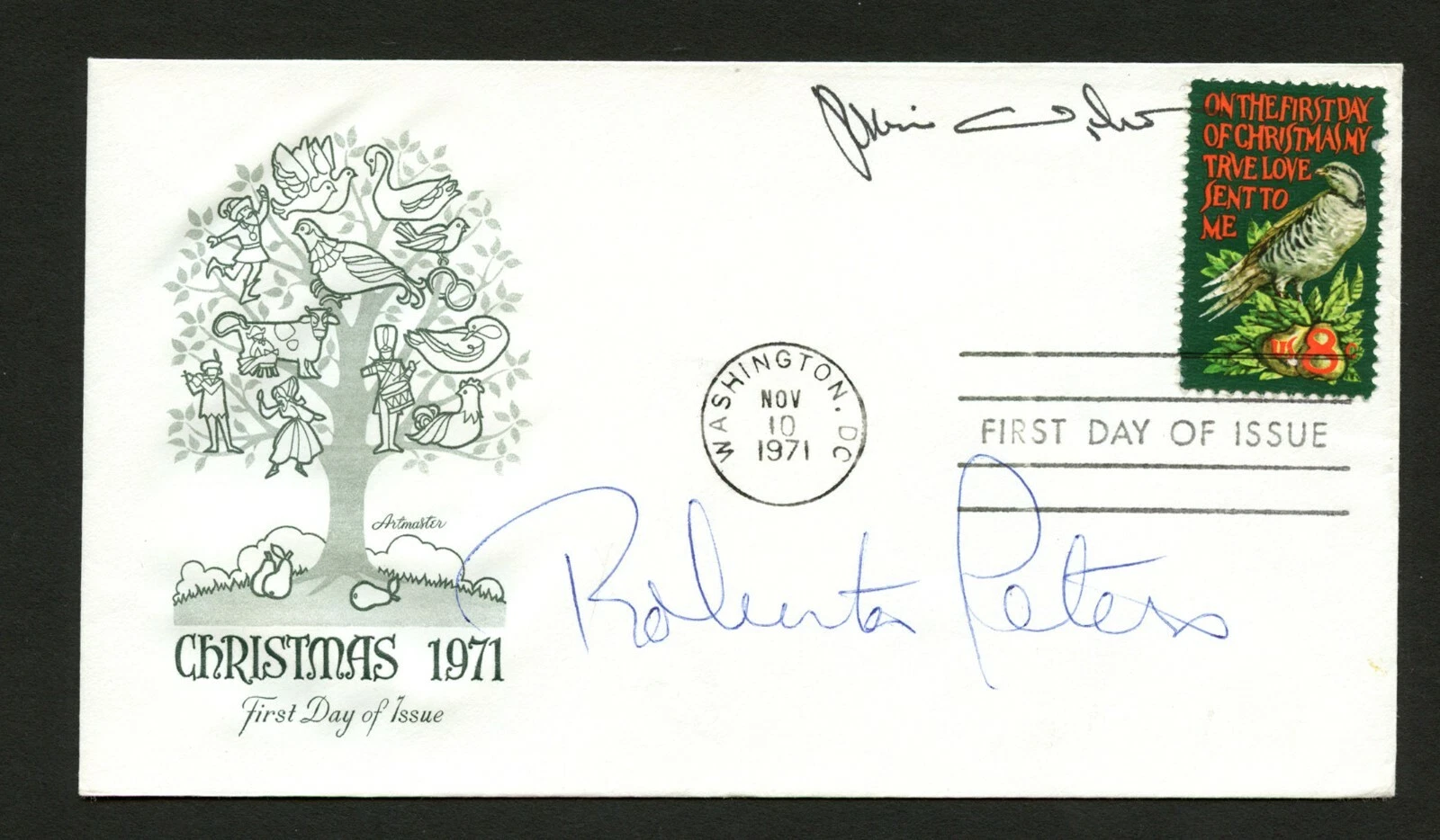 Roberta Peters d.2017 signed autograph auto FDC cover Opera singer PC249