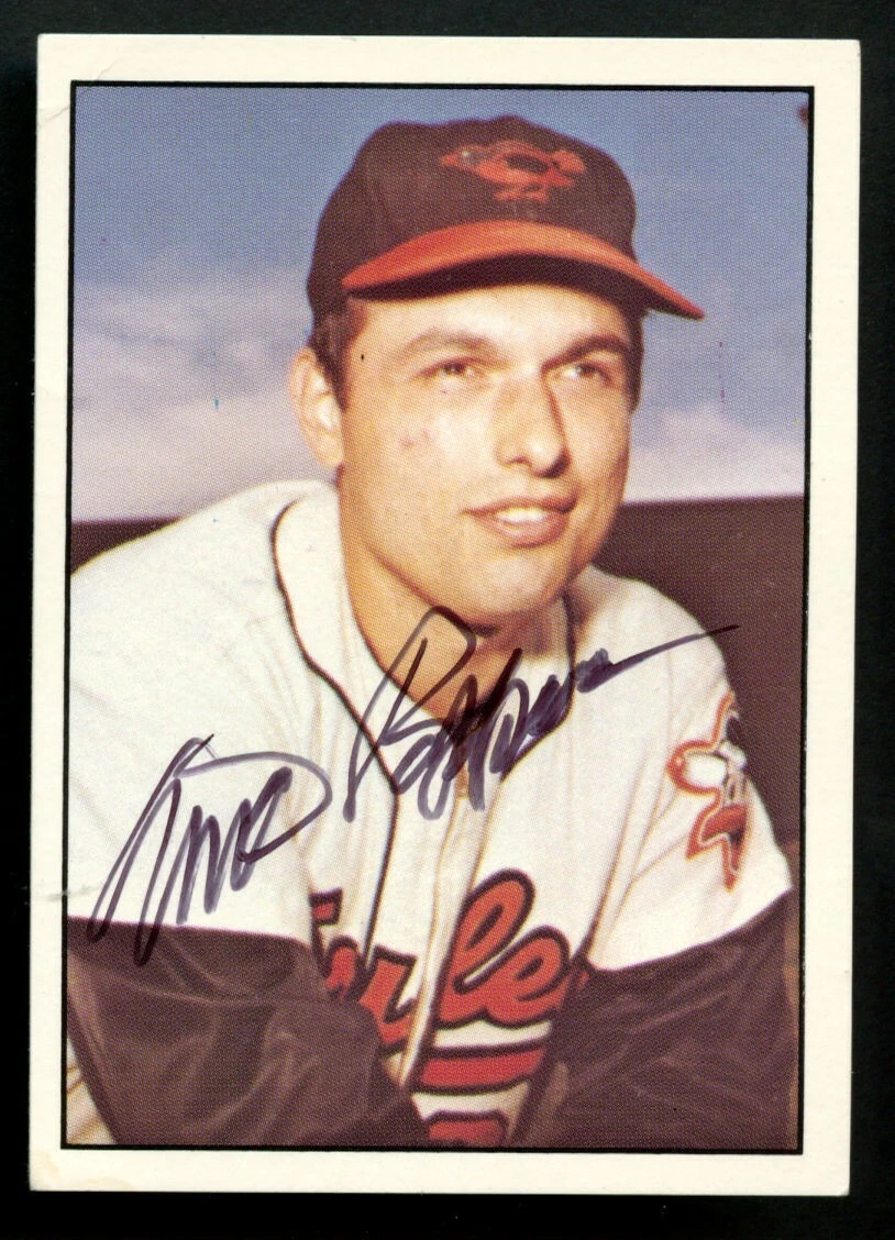 Milt Pappas #0056 signed autograph auto 1978 TCMA Baseball Trading Card