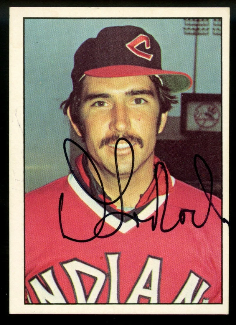 Dave Laroche #510 signed autograph auto SSPC 1975 Cleveland Indians Card