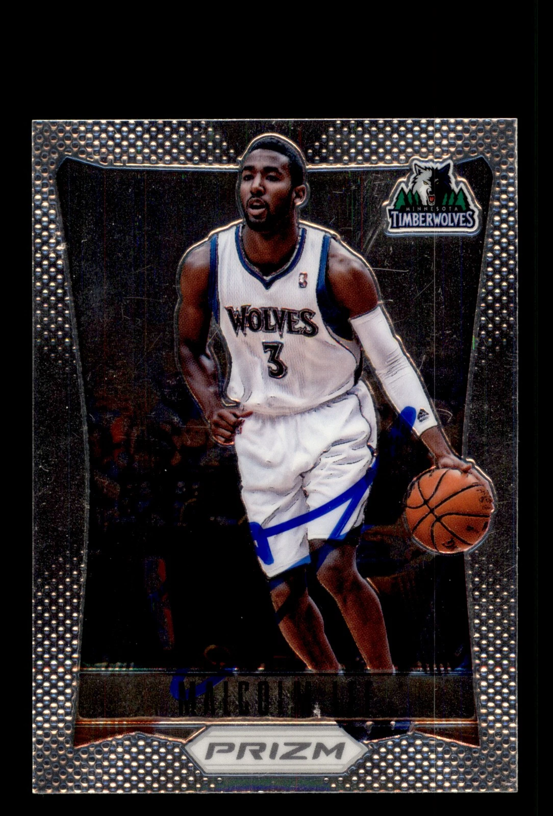 Signed Basketball Card Auto Malcolm Lee 2012-13 Panini Prizm #276 Timberwolves