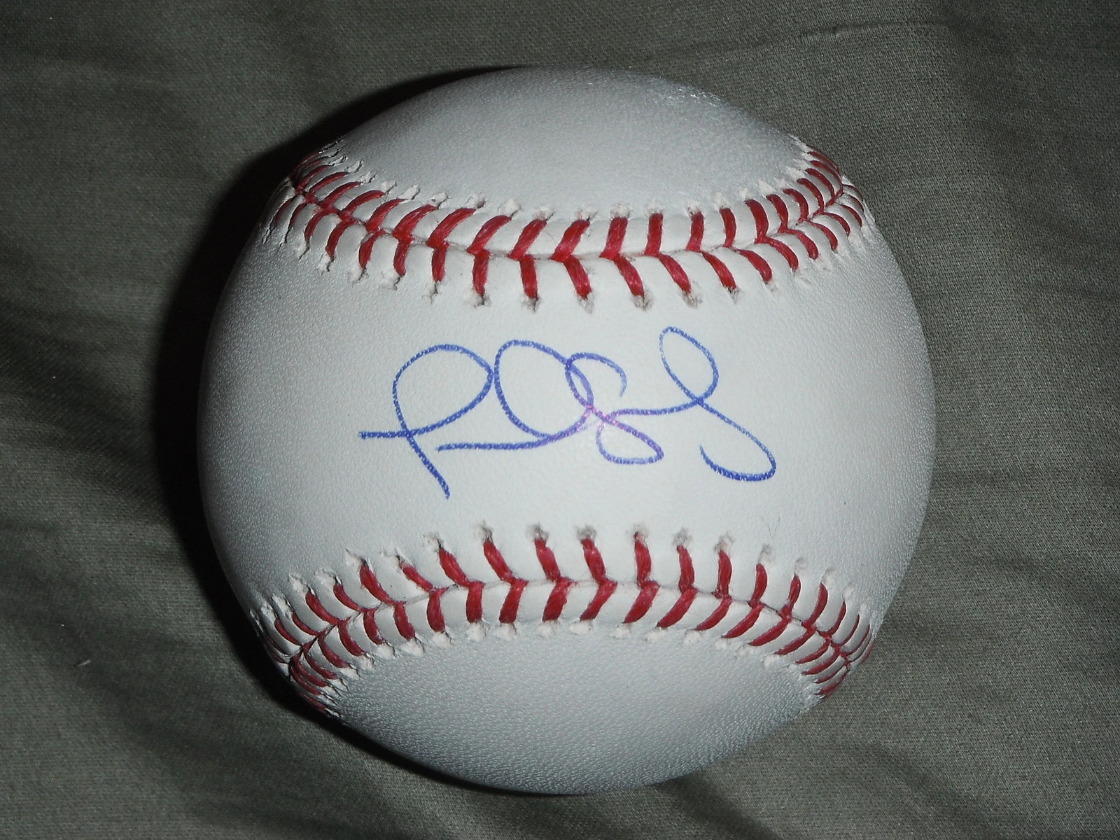 ATLANTA BRAVES FREDIE FREDI GONZALEZ SIGNED OML BASEBALL