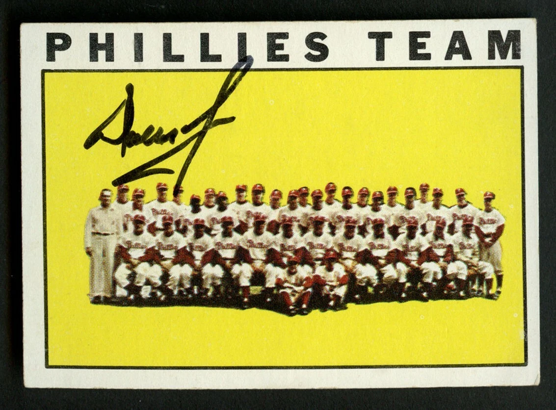 Dallas Green #293 signed autograph auto 1964 Topps Baseball Trading Card
