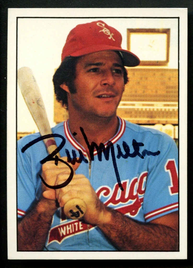 Bill Melton #155 signed autograph auto SSPC 1975 California Angels Baseball Card