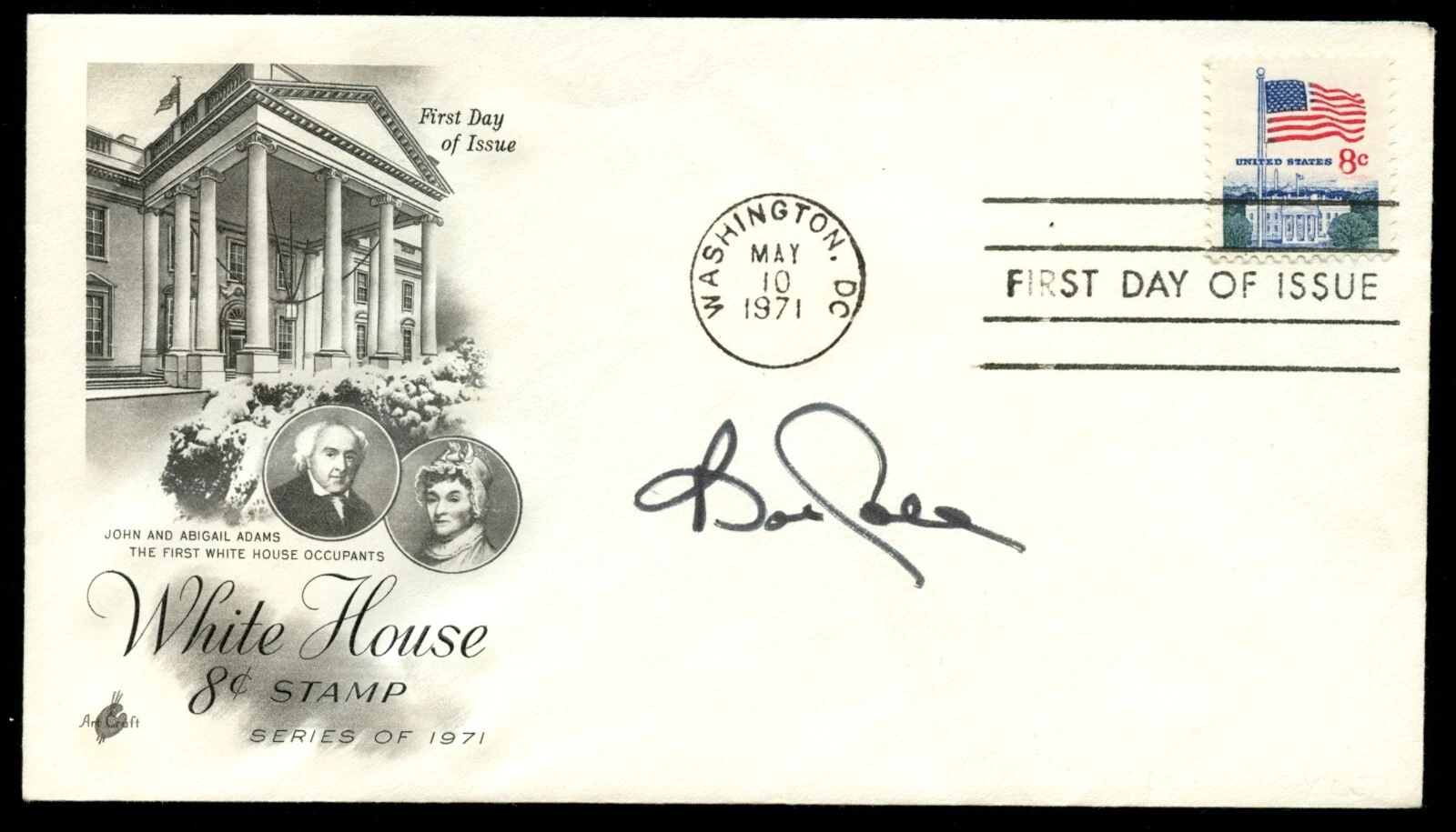 Bob Dole d2021 signed autograph Postal Cover FDC United States Senator BAS Cert
