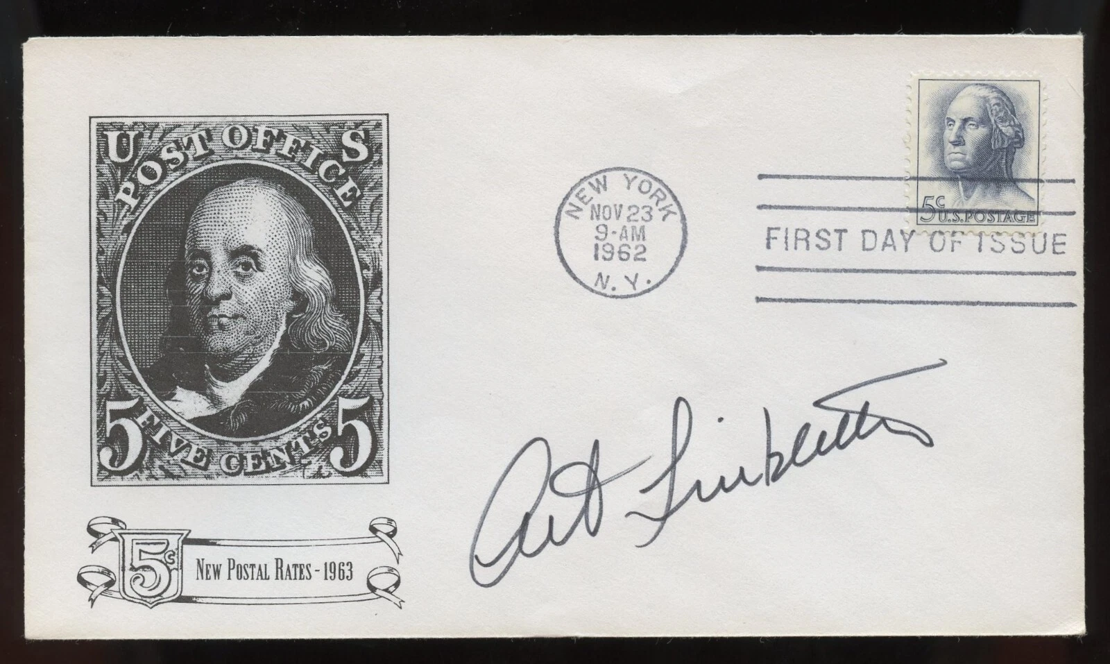 Art Linkletter d2010 signed autograph auto American Radio TV Personality FDC