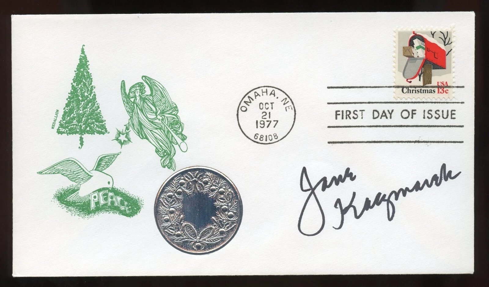 Jane Kaczmarek signed autograph auto American Actress Malcolm in the Middle FDC
