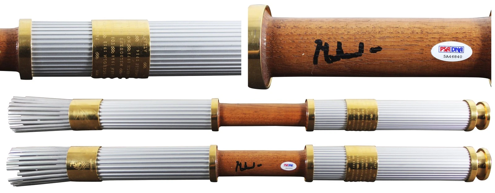 Muhammad Ali Signed 1996 Atlanta Olympics Replica Olympic Torch PSA/DNA #5A46840