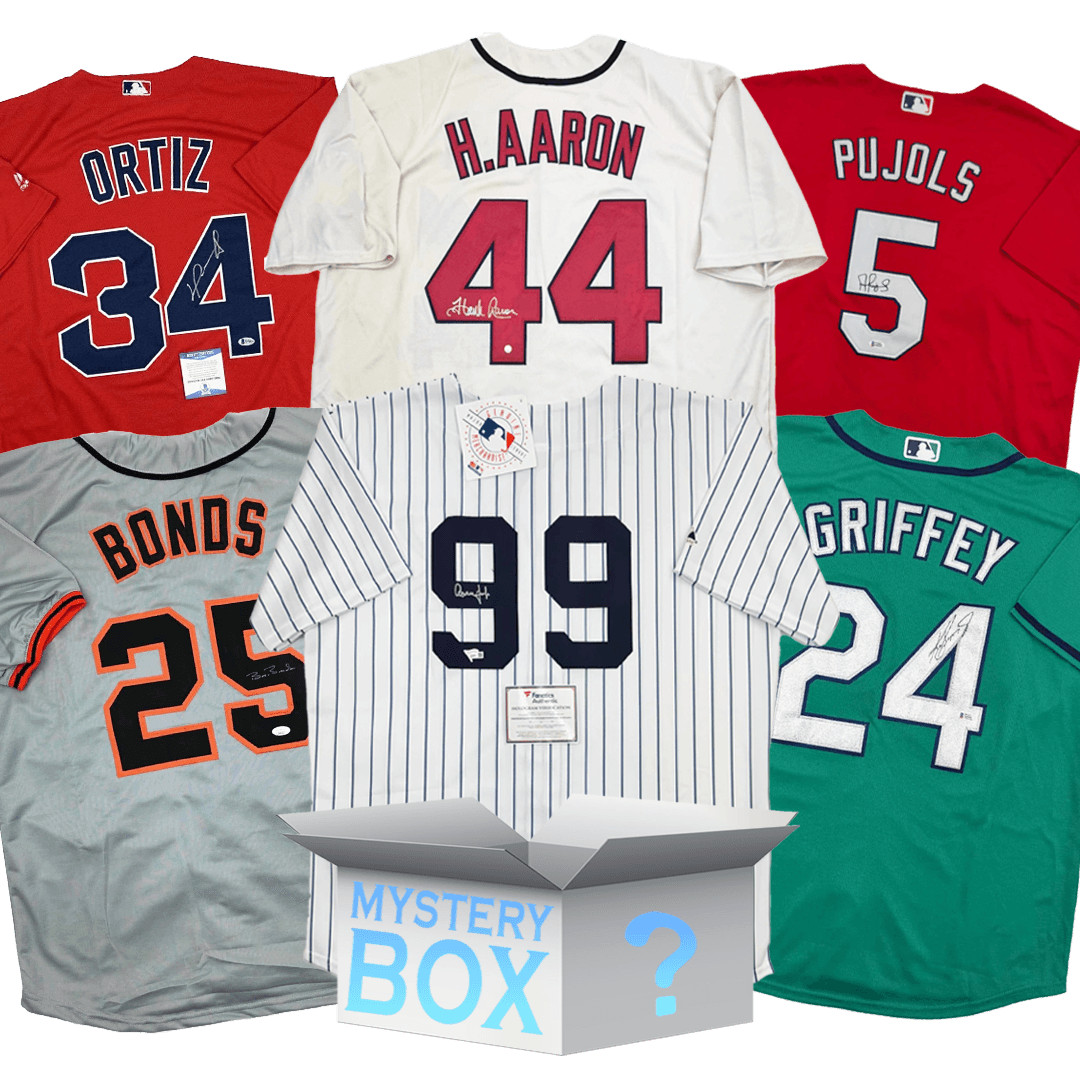 Random Autographed/Signed Jersey Mystery Box with PSA JSA or BAS COA