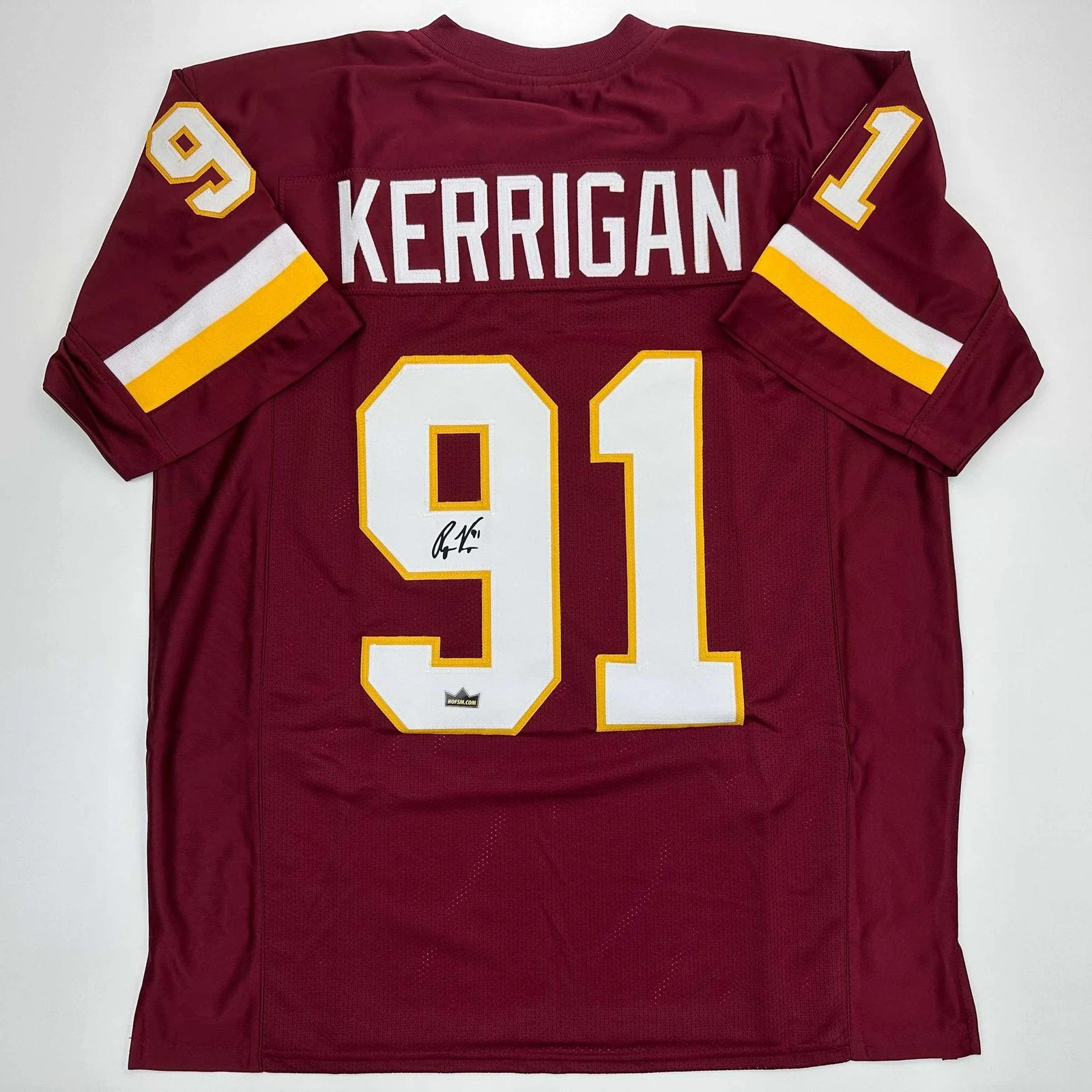 Facsimile Autographed Ryan Kerrigan Washington Red Jersey Size Men's XL