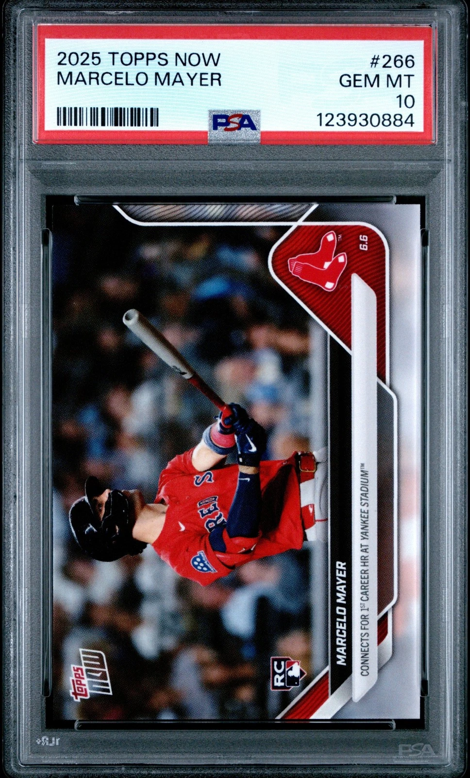 Graded 2025 Topps Now Marcelo Mayer #266 Rookie RC Card PSA 10 Gem Mint