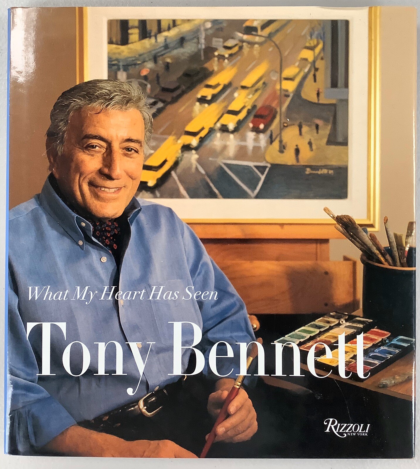Tony Bennett Signed Book What My Heart Has Seen JSA COA Autograph Art Book Great