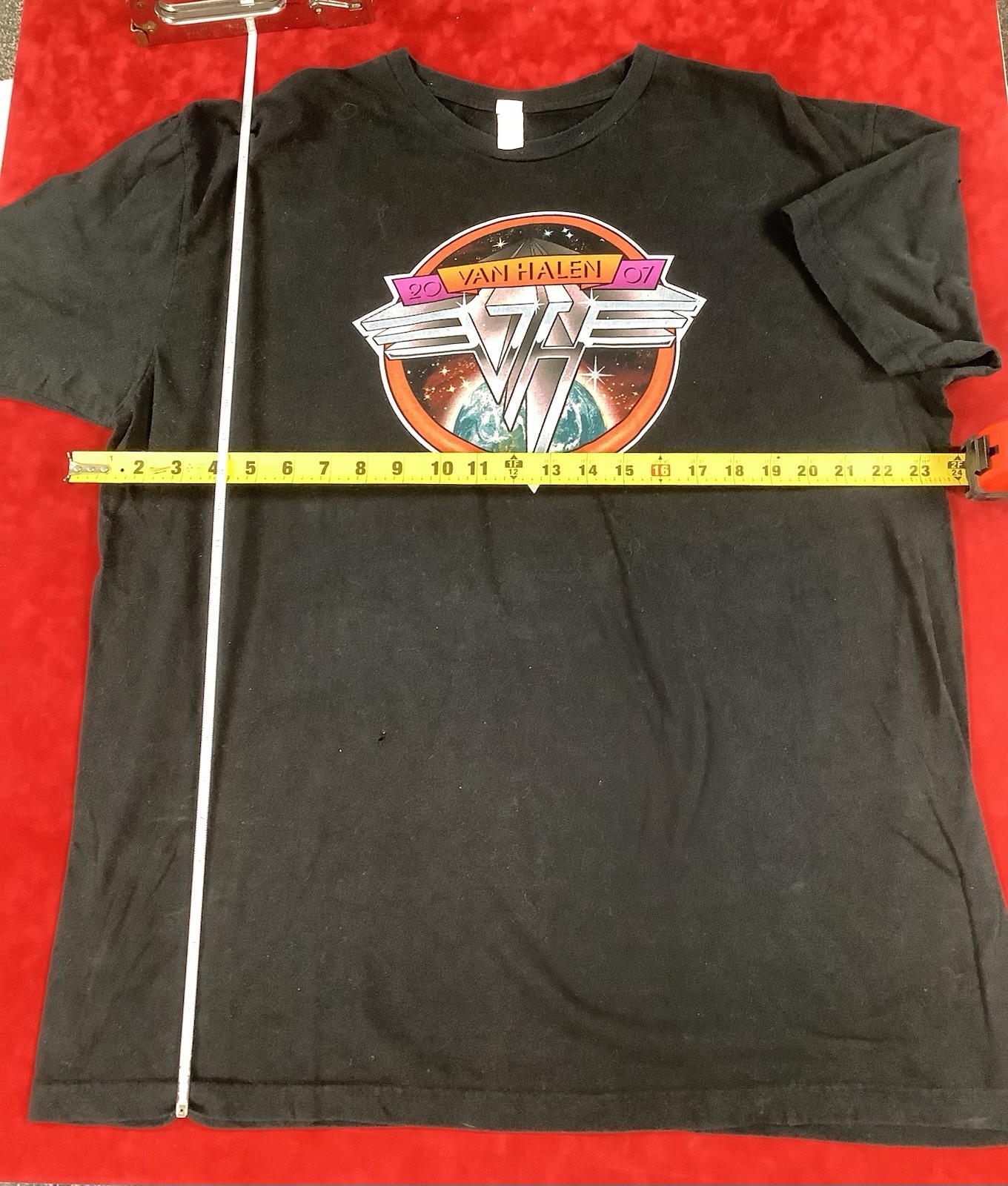 Vintage Van Halen 2007 Black T-Shirt XXL Tour Concert Rock Original Authentic