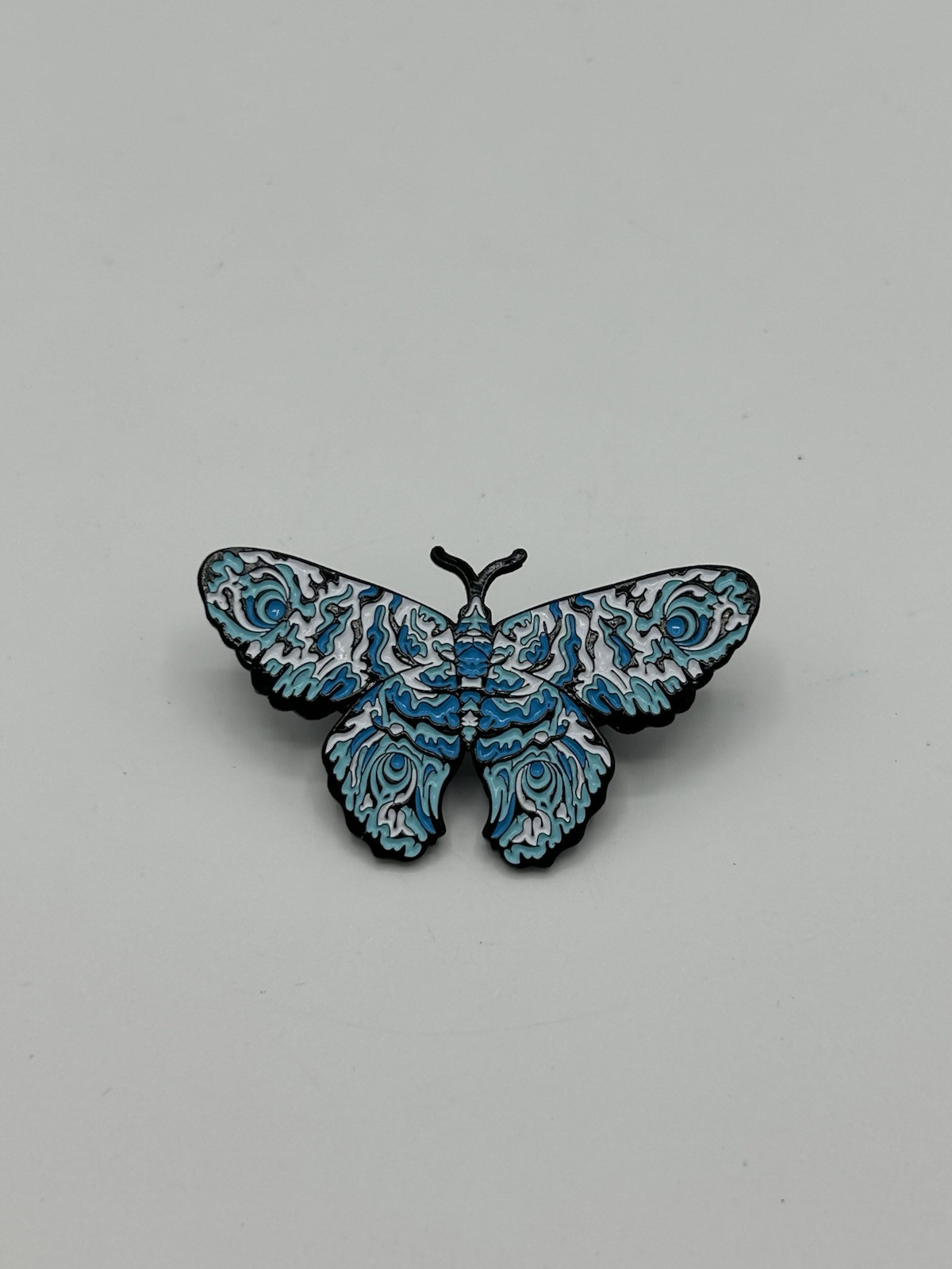 Beautiful Vtg Blue Butterfly Numbered Limited 137/200
