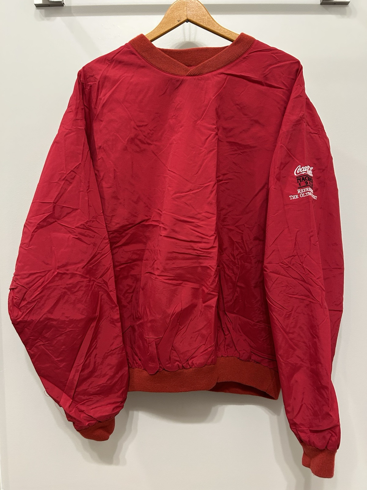 Coca Cola Bottling Charles River Size X-Large Windbreaker XL