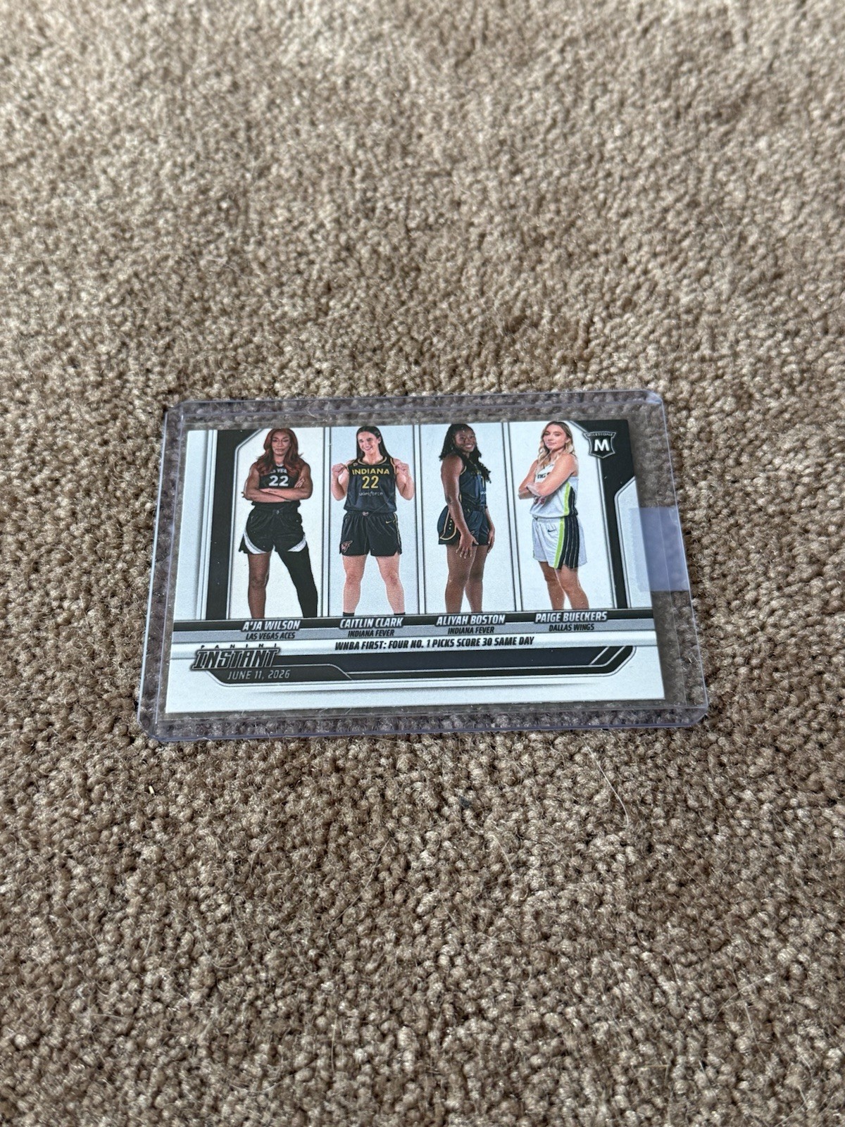 Wilson/Caitlin Clark/Boston/Paige Bueckers 2026 Panini Instant WNBA #149