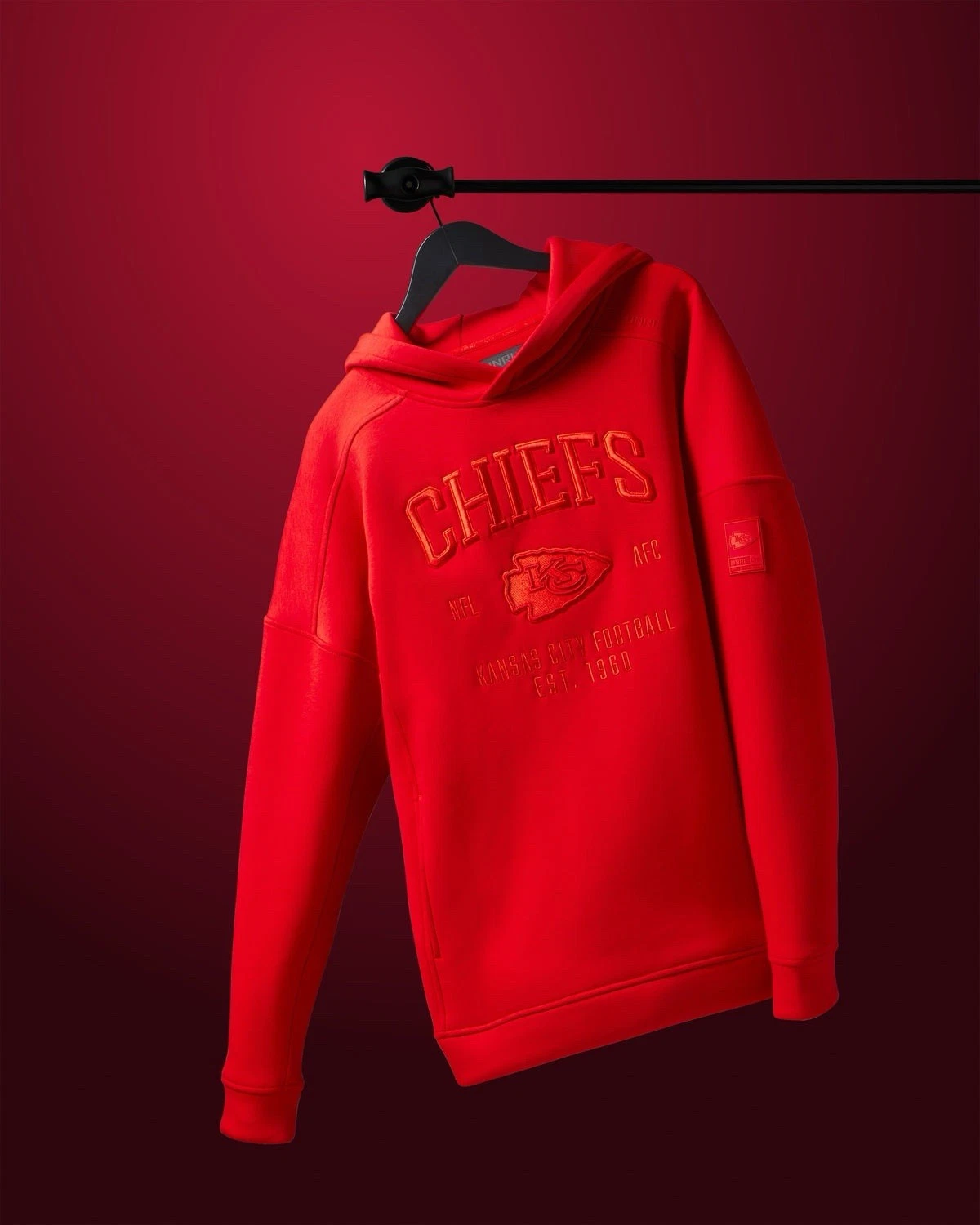 UNRL Kansas City Chiefs LTD Terrablend Hoodie XL Red Limited Edition Collab NFL