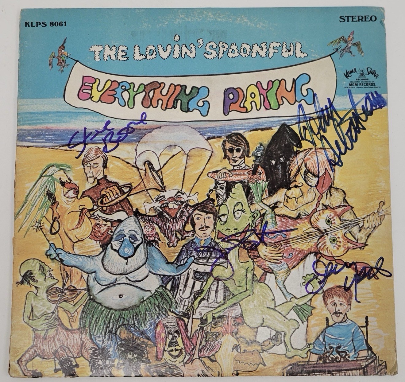 Lovin' Spoonful Signed Everything Playing LP Sebastian Boone Butler Yester JSA
