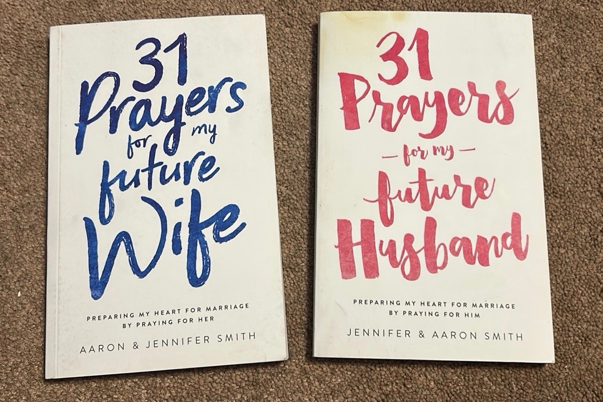 31 Prayers for My Future Wife & Husband Aaron Jennifer Smith Paperback Lot of 2