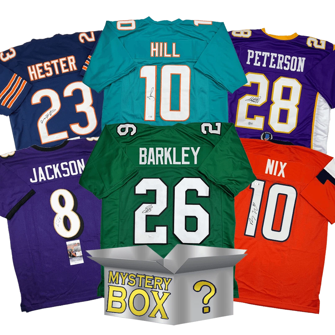 Autographed/Signed SILVER Series 4 Jersey Mystery Box PSA JSA BAS COA