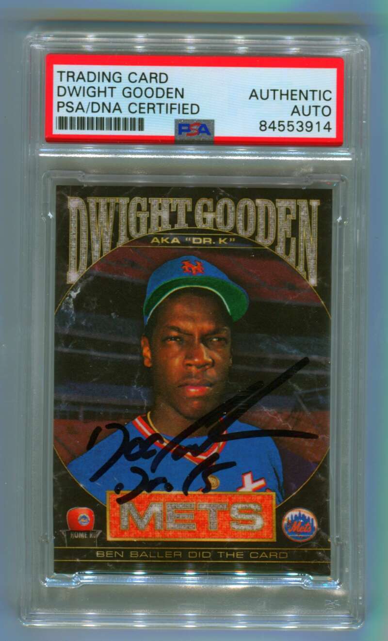 Dwight Doc Gooden Topps Project 2020 Ben Baller #86 