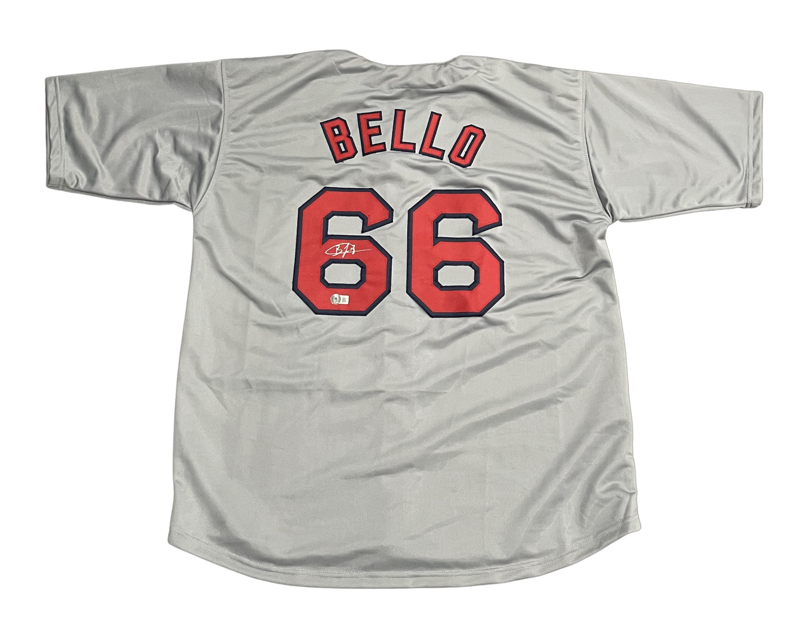 Brayan Bello Signed Boston Red Sox Custom Jersey Beckett Witness BAS COA