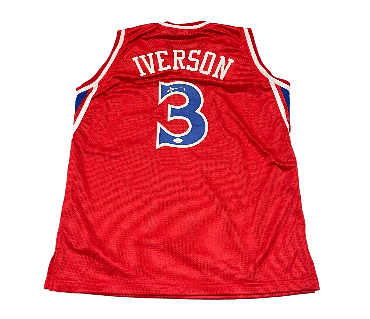 Allen Iverson Signed The Answer Custom Jersey Philadelphia 76ers JSA COA