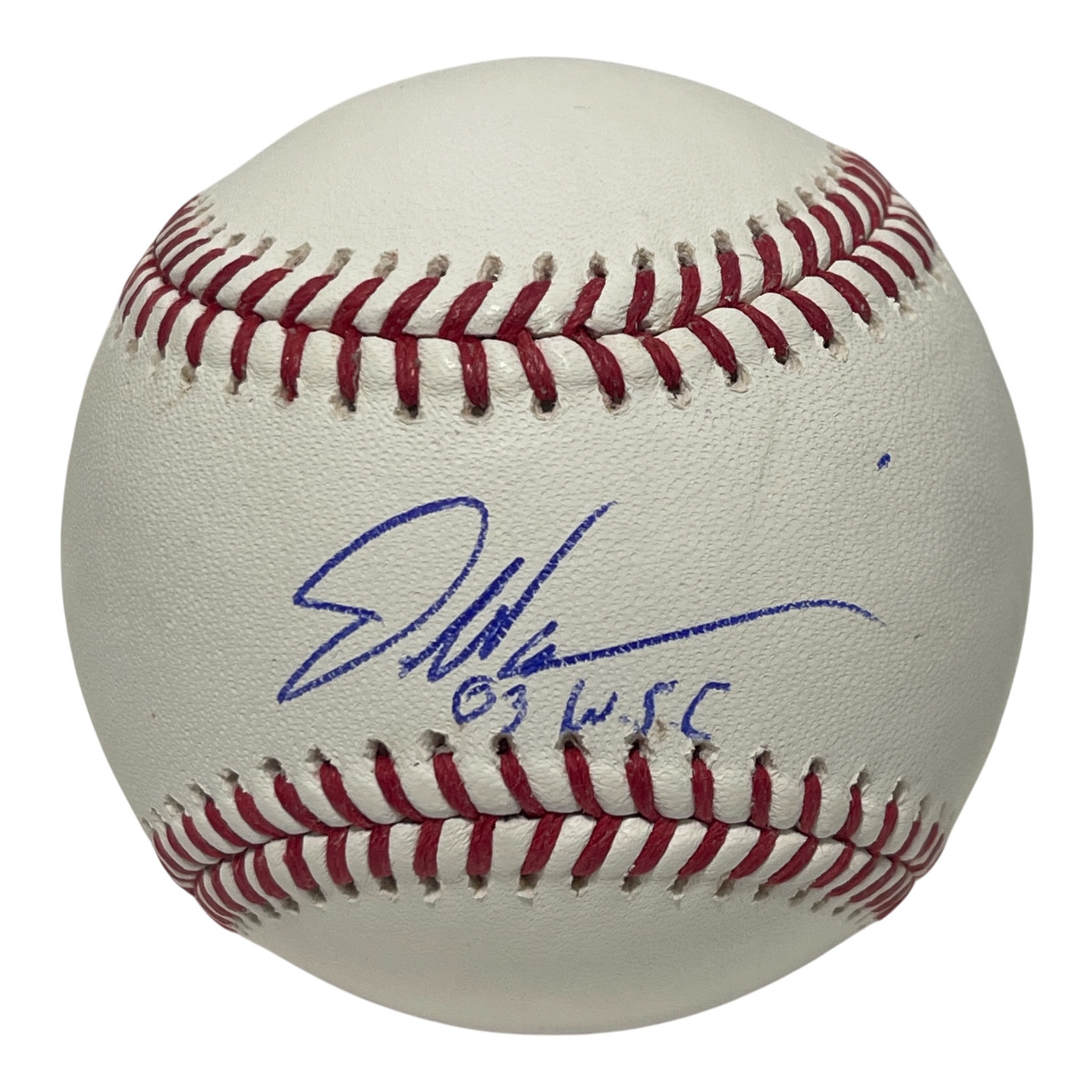 Dontrelle Willis Signed ROMLB Baseball w/ 03 WSC Beckett Witness BAS COA