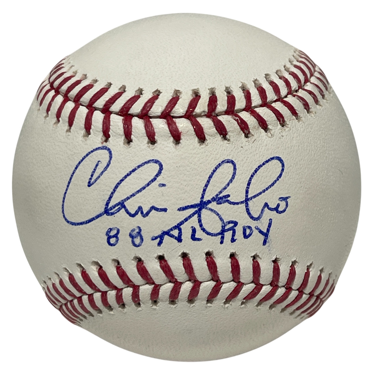 Chris Sabo Signed ROMLB Baseball w/ 88 NL ROY Beckett BAS COA