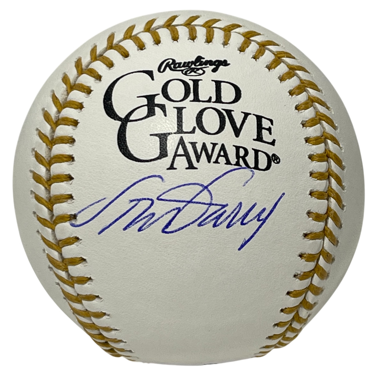 Steve Garvey Signed Rawlings Gold Glove Baseball Beckett Witness BAS COA