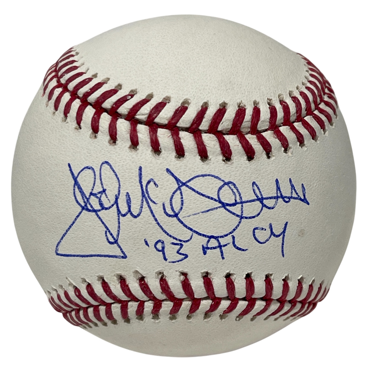 Jack McDowell Signed ROMLB Baseball w/ 93 AL CY Beckett Witness BAS COA