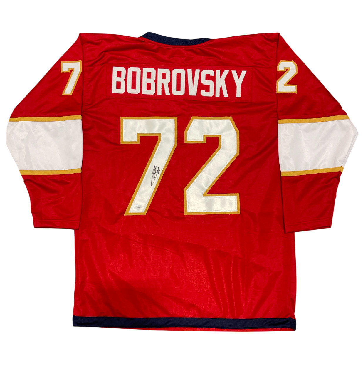 Sergei Bobrovsky Signed Autographed Florida Panthers Custom Jersey JSA COA