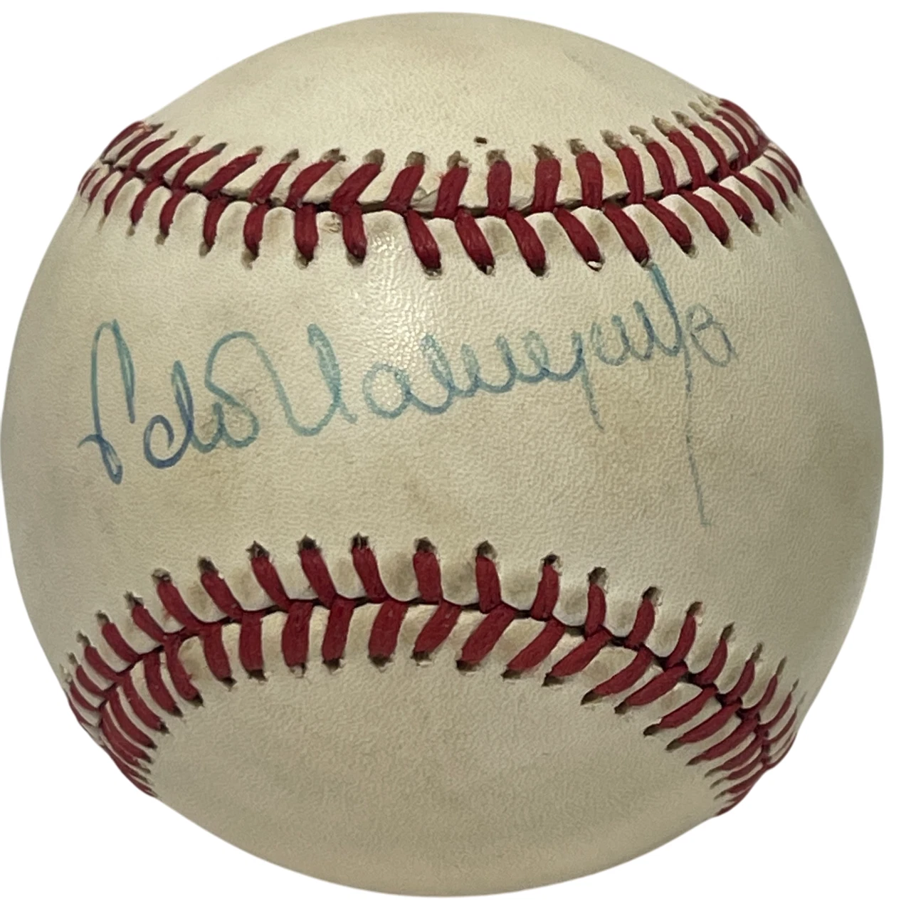 Fernando Valenzuela Signed Rawlings National League Baseball Dodgers JSA COA D