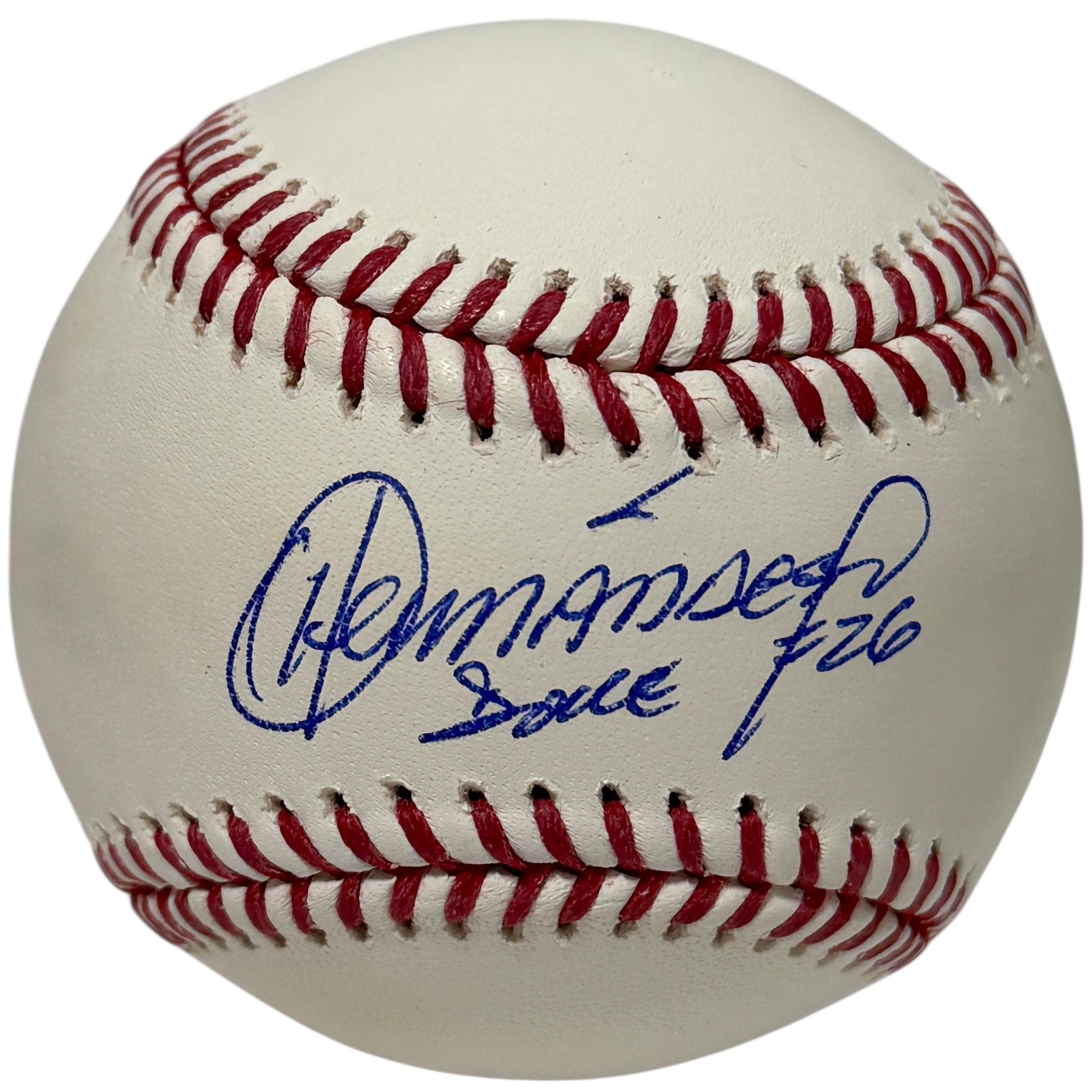 Orlando Hernandez Signed Autographed ROMLB Baseball w/ Duce JSA Witness COA