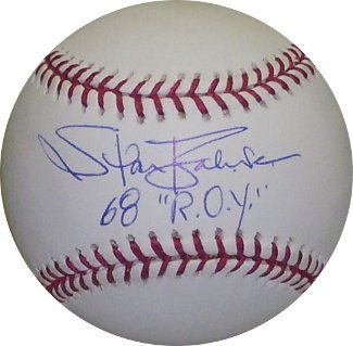 Stan Bahnsen signed Official Major League Baseball 68 ROY (Yankees/White Sox)