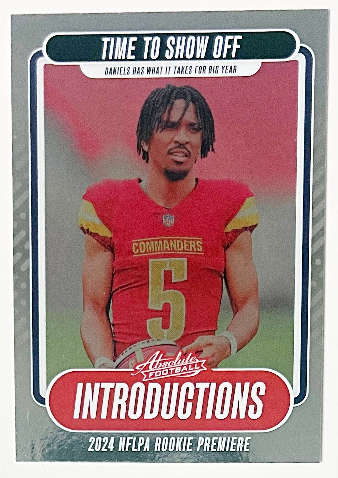 Jayden Daniels 2024 Panini Absolute Introductions Rookie Card (RC) #I-JDS