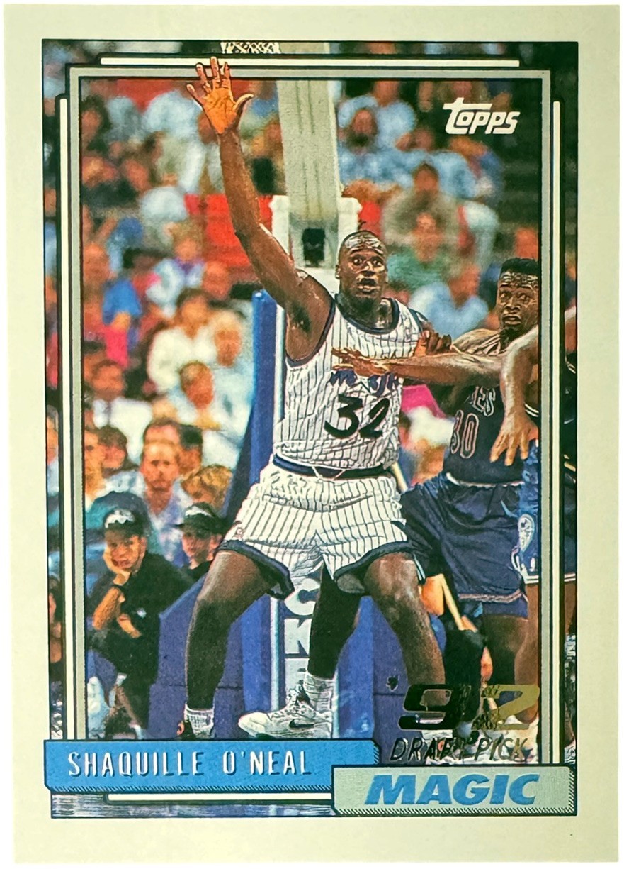 Shaquille O'Neal 1992-93 Topps Rookie Card (RC) #362 - (Orlando Magic/HOF)