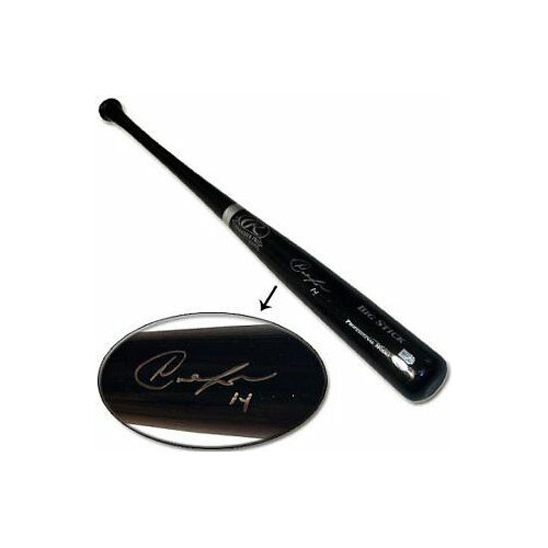 Austin Jackson signed Black Big Stick Bat- Steiner Hologram