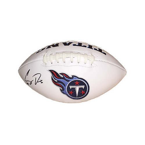 Corey Davis signed Tennessee Titans White Logo Football #84 - JSA Witnessed ITP
