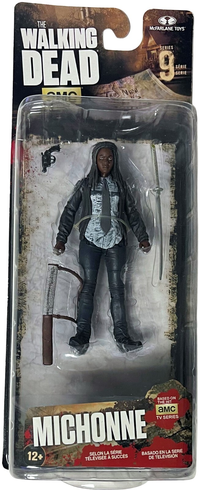 AMC The Walking Dead Michonne 5 inch Action Figure Series 9- McFarlane Toys